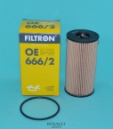 Мастер 2 Фильтр масляный (картридж) Filtron OE6662 (8200362442, 7701478538, 152094543R) Мастер 2 Фильтр масляный (картридж) Filtron OE6662 (8200362442, 7701478538, 152094543R)