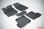 Коврики салона Sandero (резиновые) SeiNtex 83189