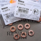 Мастер 3 Шайба медная под форсунки (7.7x15x2.0)  BOSCH F00VC17504 (Elring 572260)