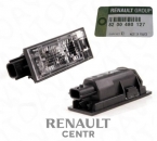 Меган 2 Фонарь подсветки номерного знака Renault 8200480127