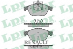 Сценик 2 Колодки передние Lpr 05P1678 (410600756R, 7701209101, 7701209672) Сценик 2 Колодки передние Lpr 05P1678 (410600756R, 7701209101, 7701209672)