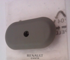 Заглушка кузова, лонжерона овальная (серая) Renault 6001547068